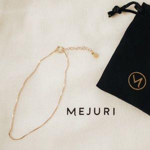Mejuri Baby Box Chain Bracelet